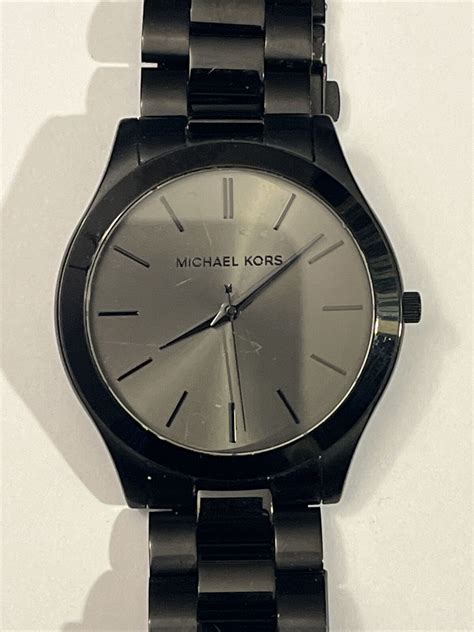 michael kors black 44mm watxh|Michael Kors mk8507.